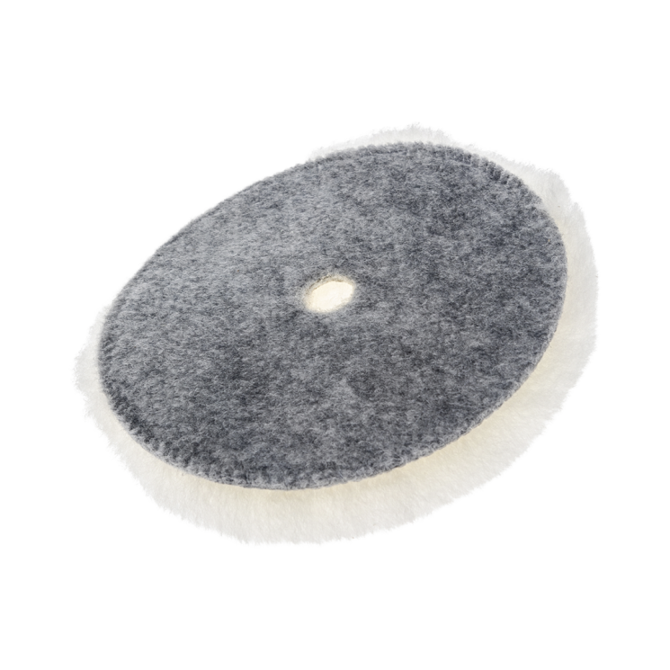 Полірувальний круг хутряний Heavy Cut Long Wool Pad 135 мм 