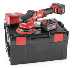 FLEX XFE 15 150 18.0-EC/5.0 Set ексцентрикова полірувальна машина - набір з акумуляторами