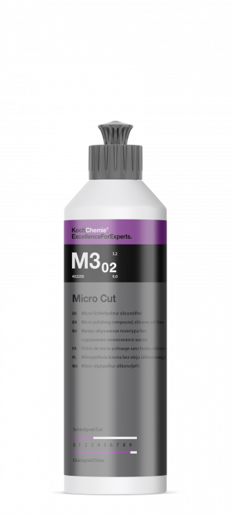 Micro Cut M3.02 мікрошліфувальна антиголограмна полірувальна паста 0.25 л 