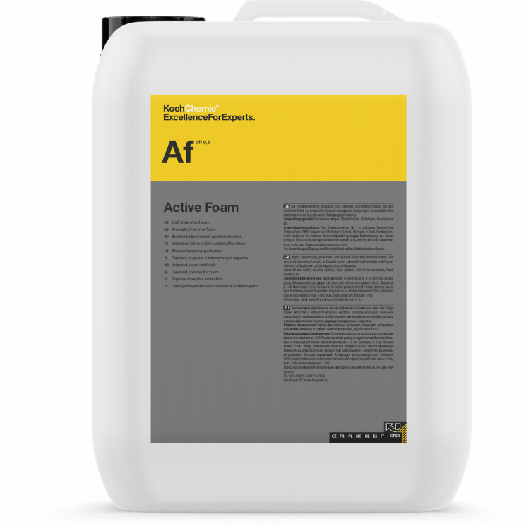 Active Foam шампунь піна для миття авто з ароматом сандалу 33 кг 